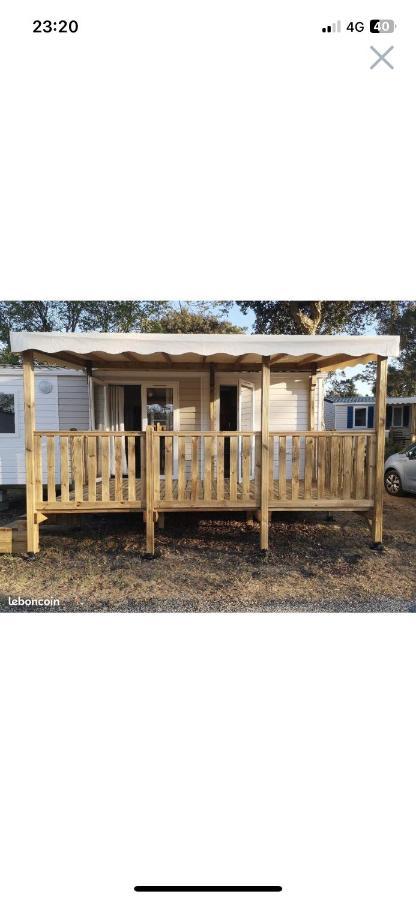 Mobil-Home 4/6 Personnes Dans Un Camping 4 Etoiles Леж-Кап-Ферре Экстерьер фото